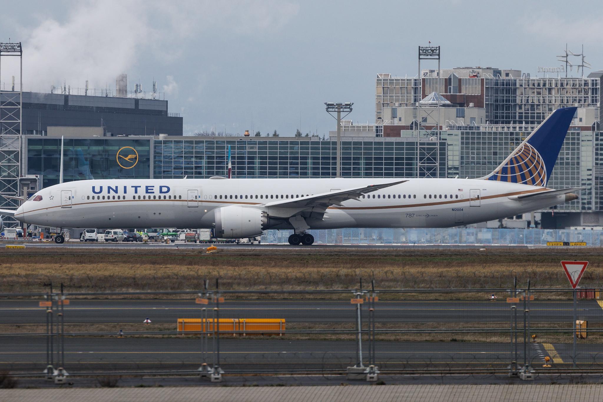 Frankfurt Airport: United Airlines (UA / UAL) | Boeing 787-10 Dreamliner B78X | N12004 | MSN 60139