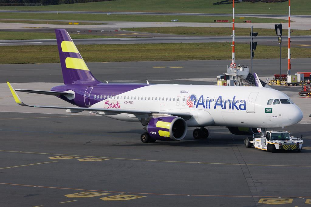 Hamburg Airport: Air Anka (6K / TAH) | Operator: flyadeal | Airbus A320-251N A20N | HZ-FBG | MSN 12053