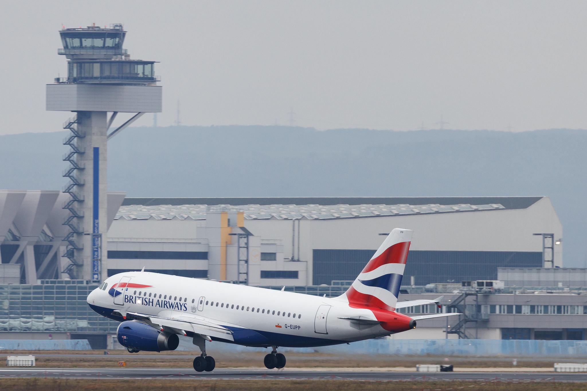 Frankfurt Airport: British Airways (BA / BAW) | Airbus A319-131 A319 | G-EUPP | MSN 1295
