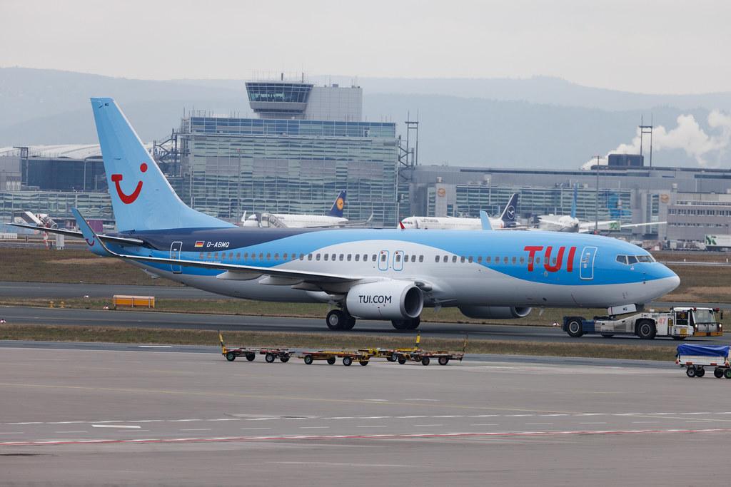 Frankfurt Airport: Eurowings (EW / EWG) | Operator: TUI fly | Boeing 737-86J B738 | D-ABMQ | MSN 37780