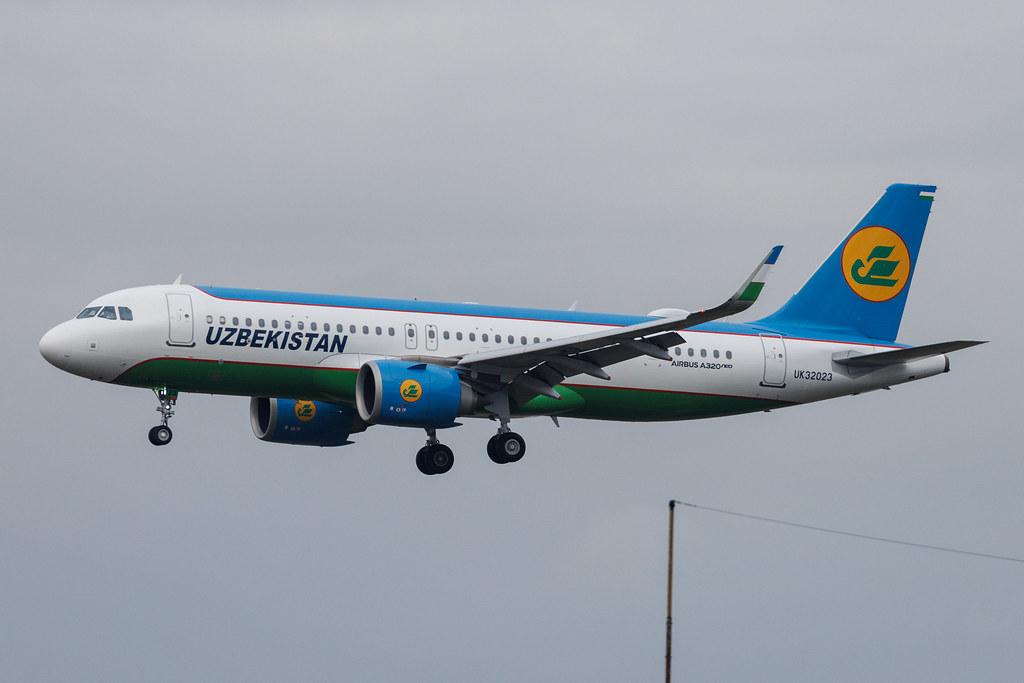 Frankfurt Airport: Uzbekistan Airways (HY / UZB) | Airbus A320-251N A20N | UK32023 | MSN 10423