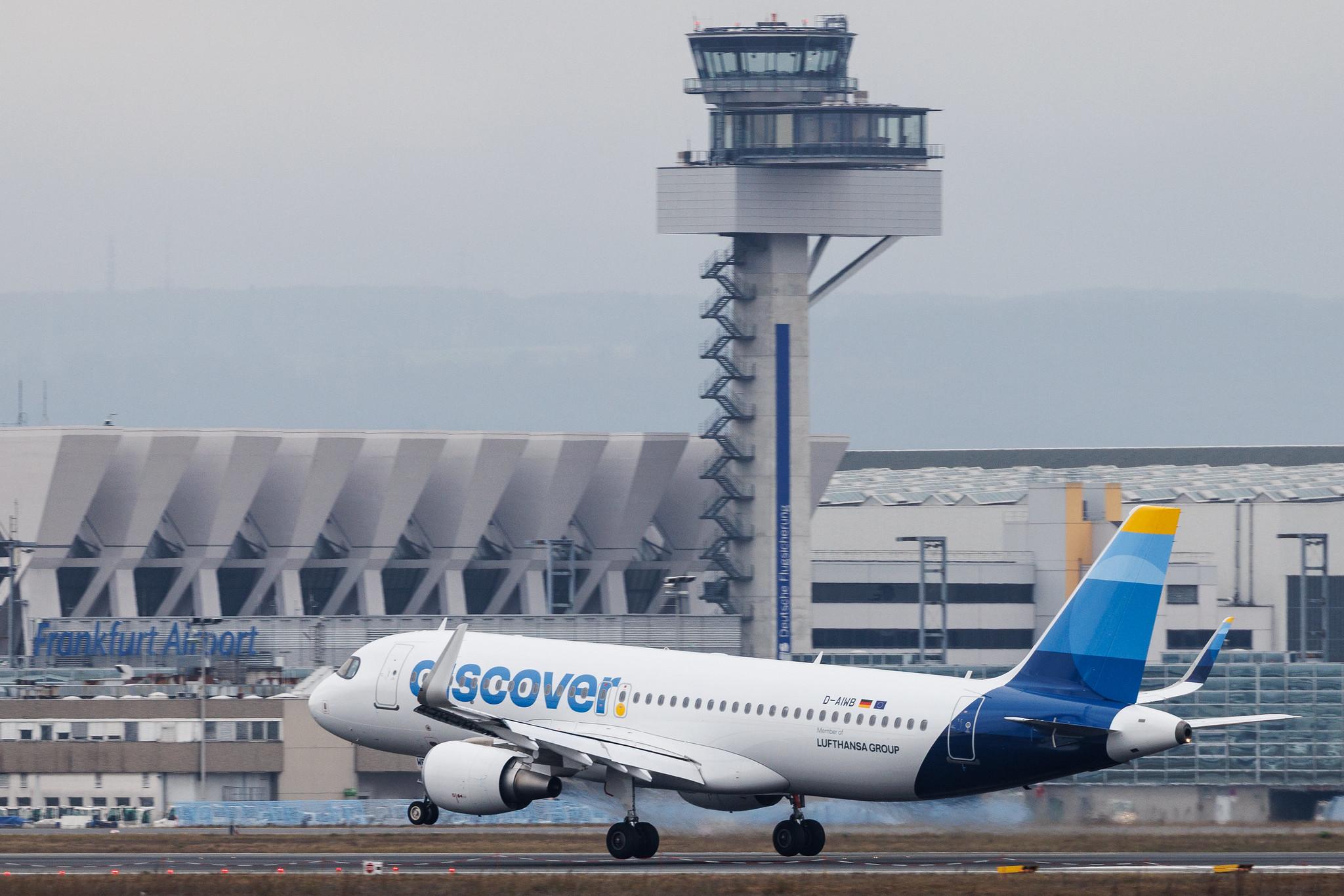 Frankfurt Airport: Discover Airlines (4Y / OCN) | Airbus A320-214 A320 | D-AIWB | MSN 7699