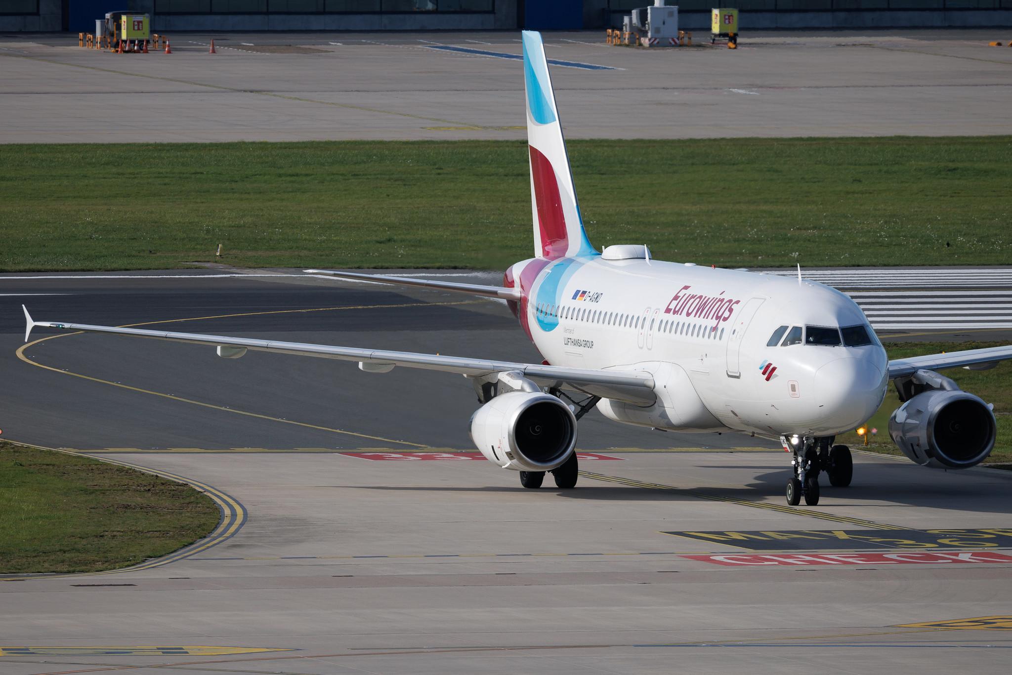 Hamburg Airport: Eurowings (EW / EWG) | Airbus A319-132 A319 | D-AGWD | MSN 3011