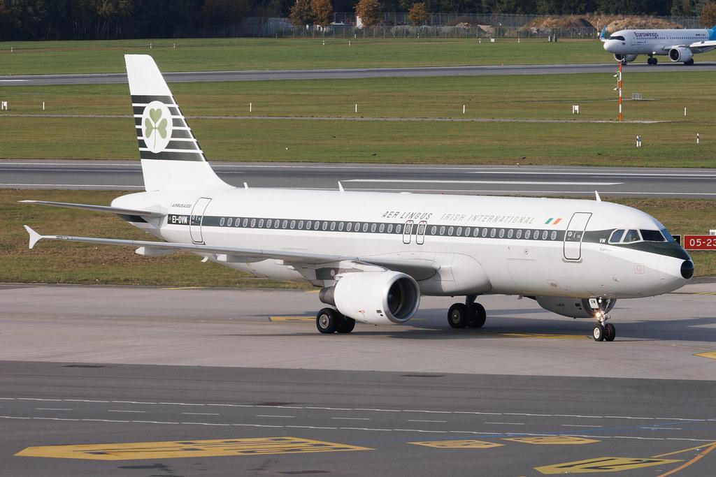 Hamburg Airport: Aer Lingus (EI / EIN) | Livery: Retro livery | Airbus A320-214 A320 | EI-DVM | MSN 4634