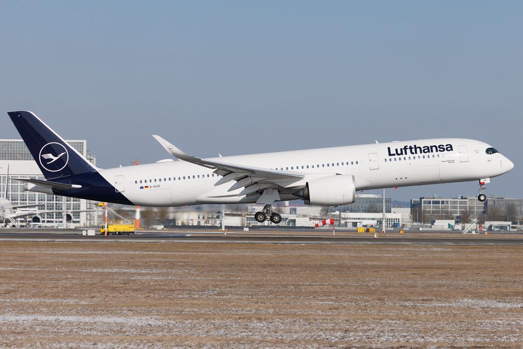 Munich Airport: Lufthansa (LH / DLH) | Airbus A350-941 A359 | D-AIVD | MSN 280