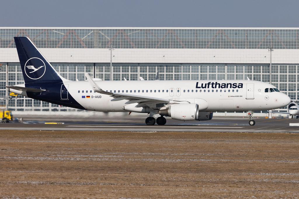 Munich Airport: Lufthansa (LH / DLH) | Airbus A320-214 A320 | D-AIUD | MSN 6033