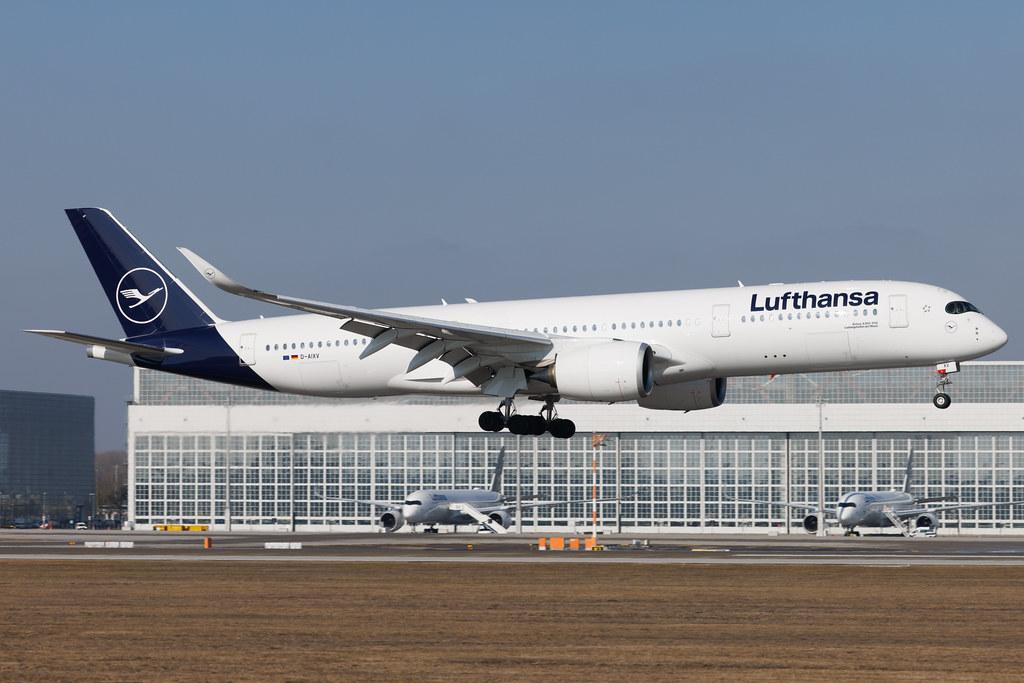 Munich Airport: Lufthansa (LH / DLH) | Airbus A350-941 A359 | D-AIXV | MSN 646