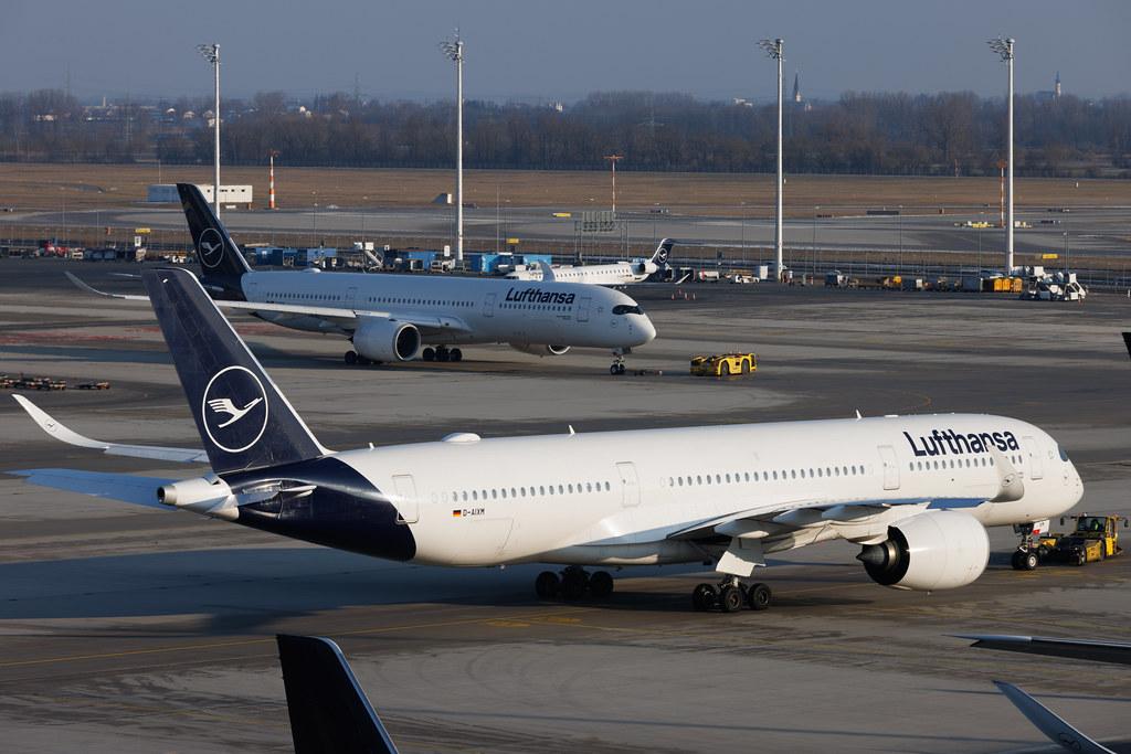 Munich Airport: Lufthansa (LH / DLH) | Airbus A350-941 A359 | D-AIXM | MSN 287