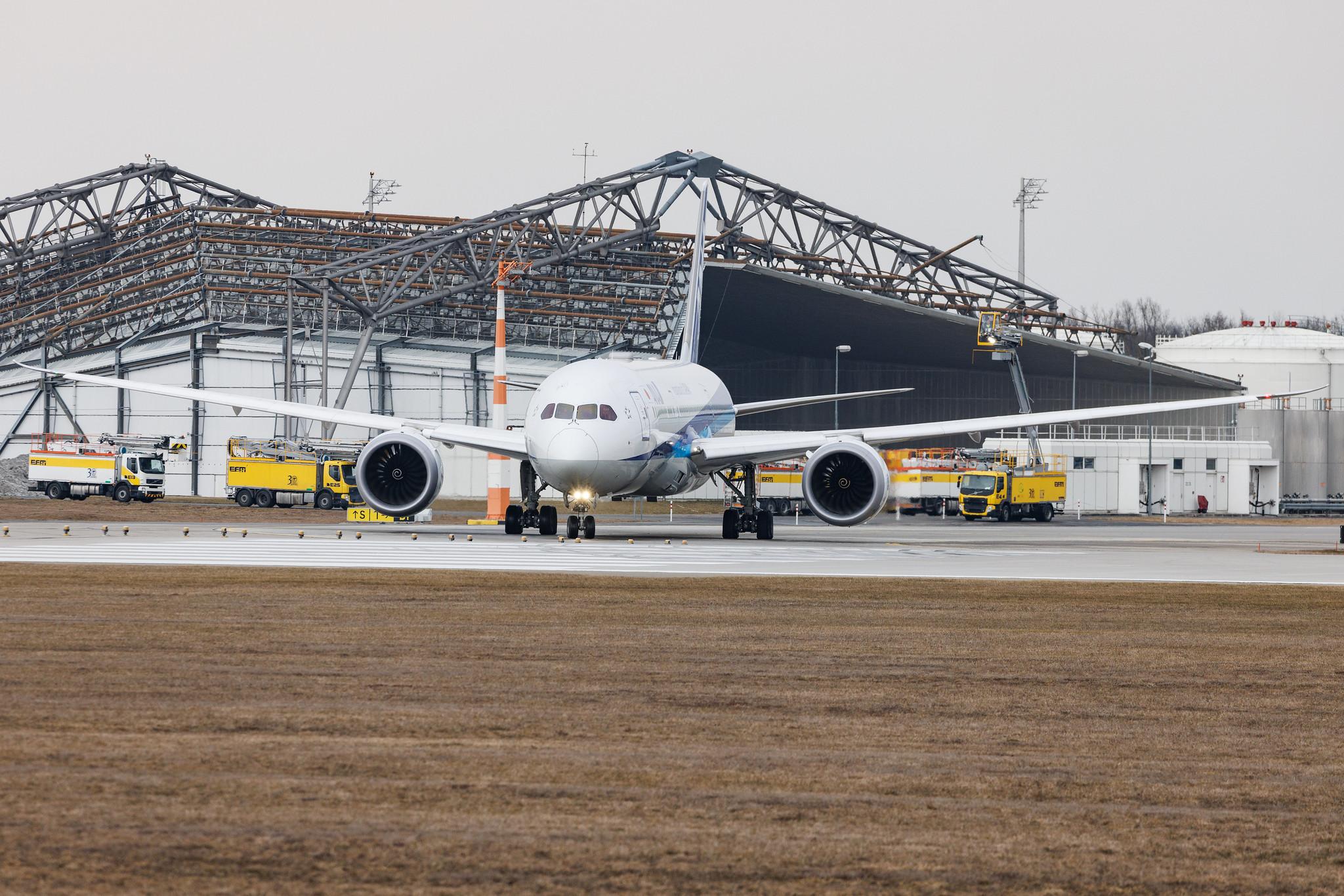 Munich Airport: All Nippon Airways (NH / ANA) | Operator: Air Japan | Boeing 787-9 Dreamliner B789 | JA928A | MSN 61529