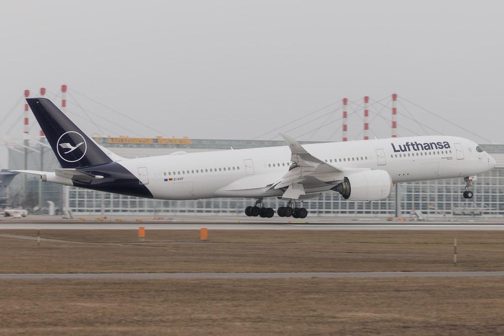Munich Airport: Lufthansa (LH / DLH) | Airbus A350-941 A359 | D-AIXF | MSN 146