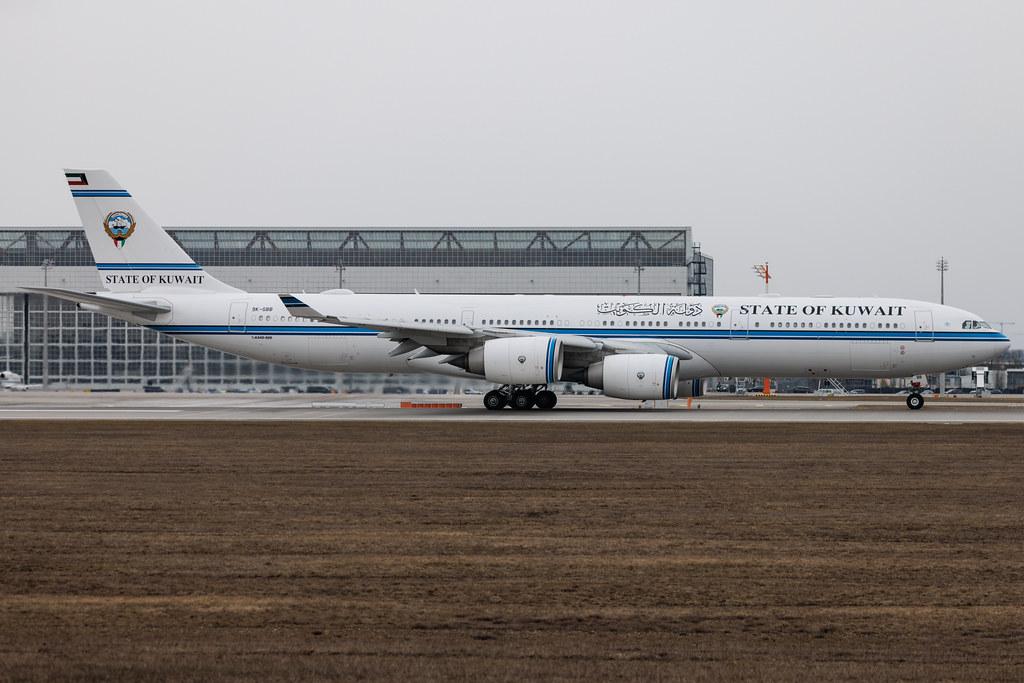 Munich Airport: Kuwait - Government (KUG) | Airbus A340-541 A345 | 9K-GBB | MSN 1102