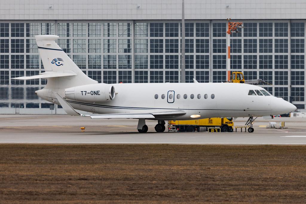 Munich Airport: Private owner | Dassault Falcon 2000LX F2TH | T7-ONE | MSN 220