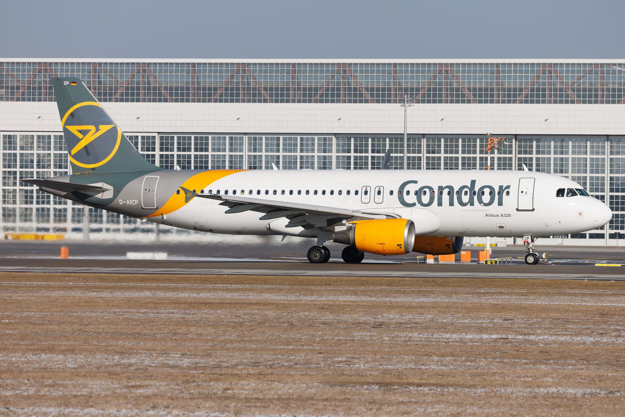 Munich Airport: Condor (DE / CFG) | Airbus A320-214 A320 | D-AICP | MSN 2142