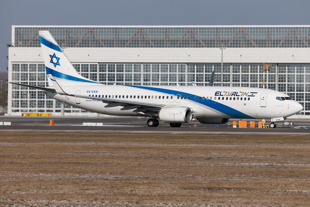 Munich Airport: El Al (LY / ELY) | Boeing 737-85R B738 | 4X-EKK | MSN 39070