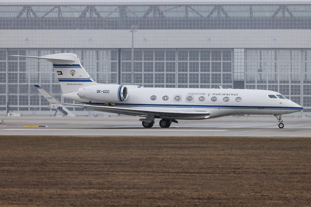 Munich Airport: Kuwait - Government (KUG) | Gulfstream G650 GLF6 | 9K-GGC | MSN 6183