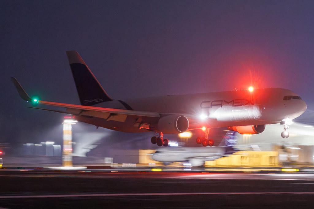 Munich Airport: CAMEX Airlines (Z7 / CMS) | Boeing 767-323(ER)(BDSF) B763 | 4L-CME | MSN 25451