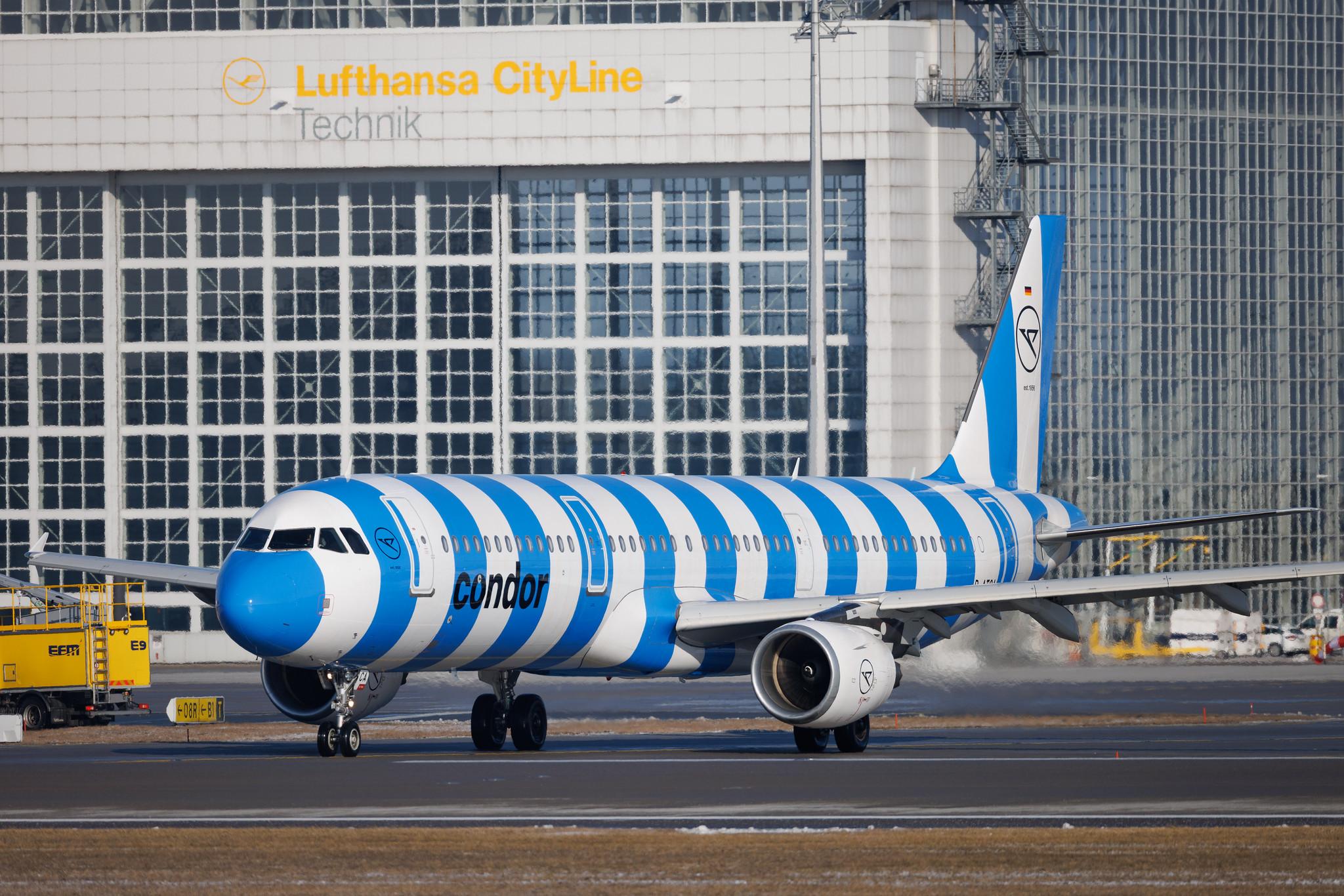 Munich Airport: Condor (DE / CFG) | Airbus A321-211 A321 | D-ATCA | MSN 4334