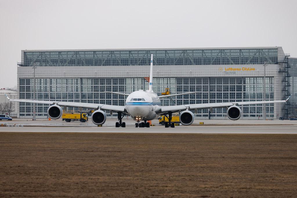 Munich Airport: Kuwait - Government (KUG) | Airbus A340-541 A345 | 9K-GBB | MSN 1102