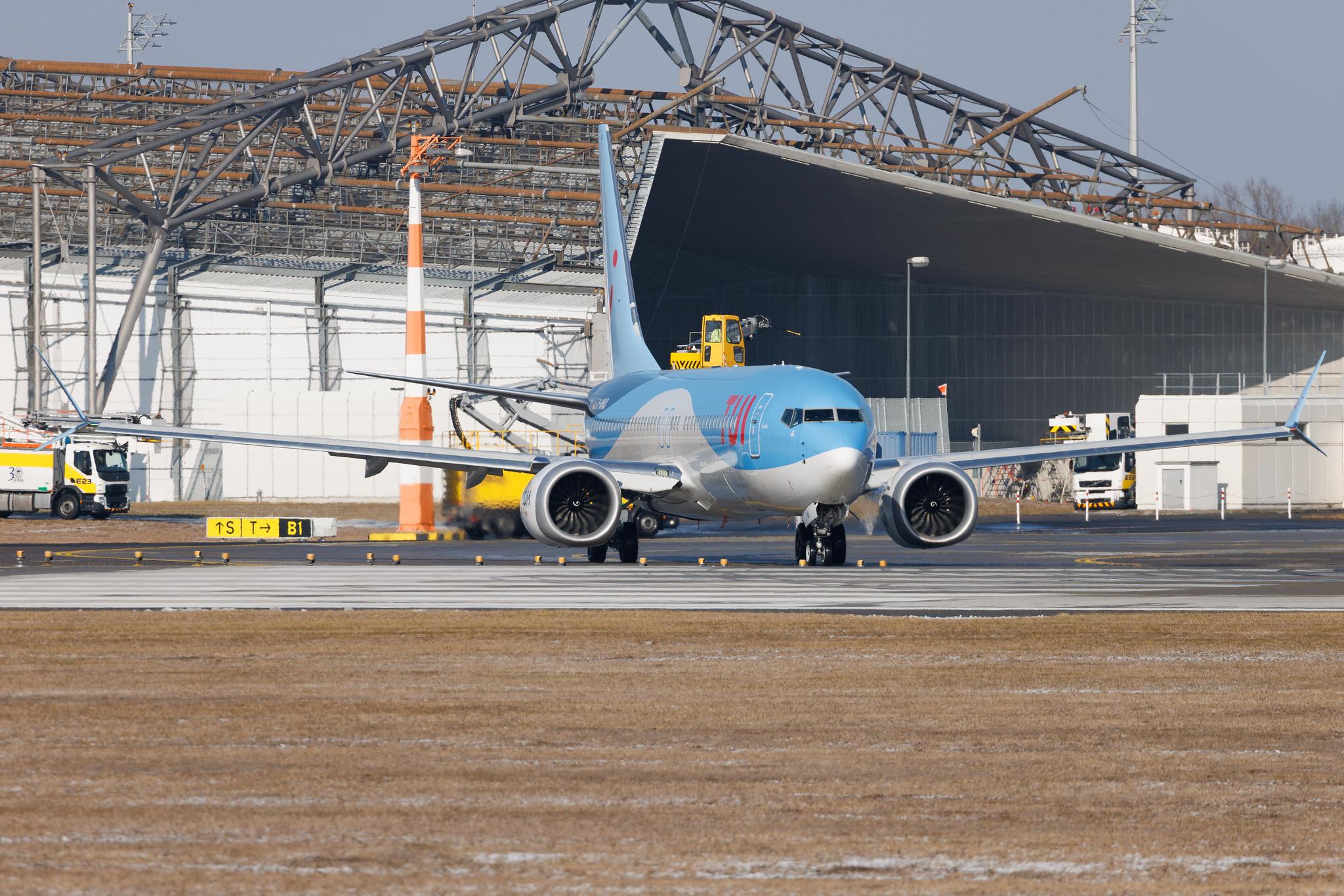 Munich Airport: TUI (X3 / TUI) | Operator: TUI fly | Boeing 737 MAX 8 B38M | D-AMAD | MSN 44658