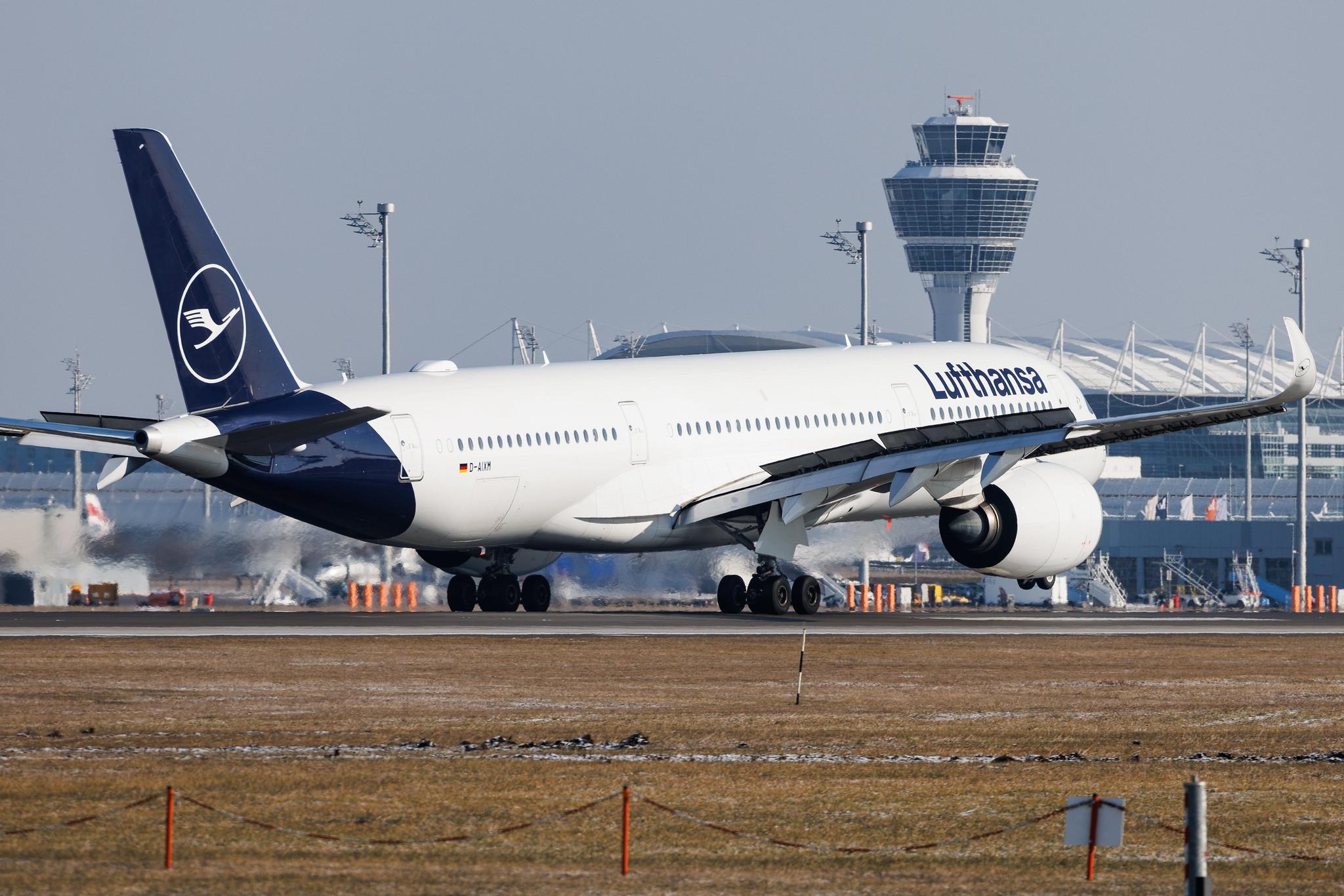Munich Airport: Lufthansa (LH / DLH) | Airbus A350-941 A359 | D-AIXM | MSN 287