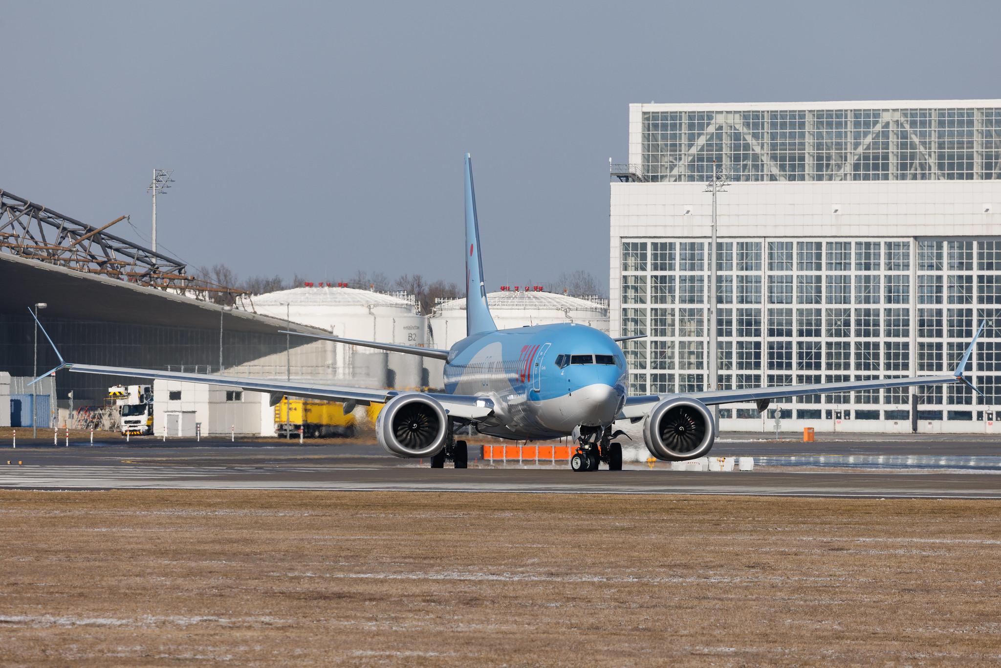 Munich Airport: TUI (X3 / TUI) | Operator: TUI fly | Boeing 737 MAX 8 B38M | D-AMAD | MSN 44658