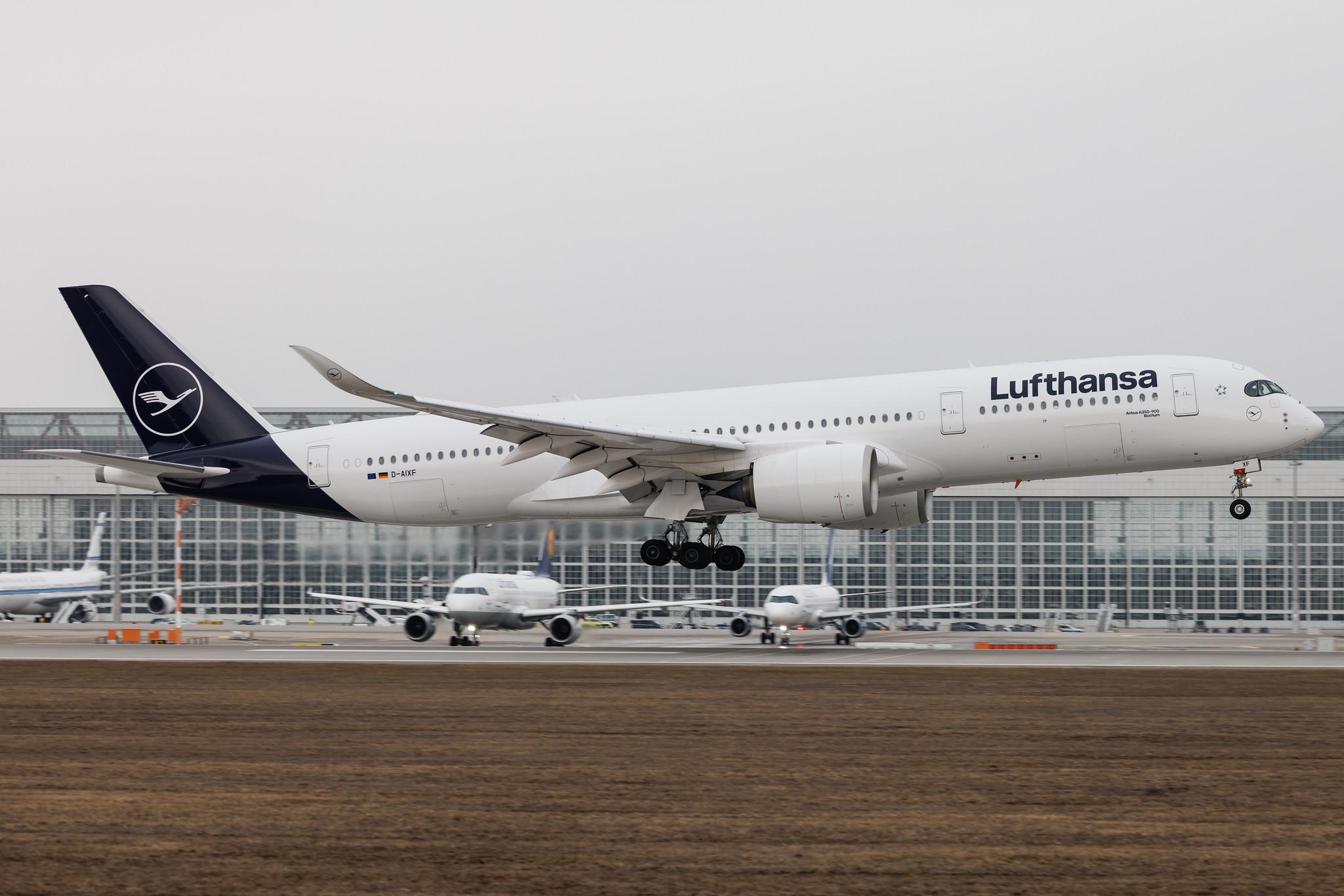 Munich Airport: Lufthansa (LH / DLH) | Airbus A350-941 A359 | D-AIXF | MSN 146