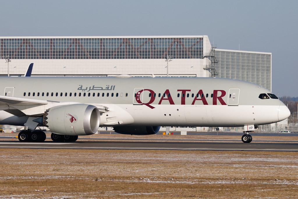 Munich Airport: Qatar Airways (QR / QTR) | Boeing 787-9 Dreamliner B789 | A7-BHP | MSN 64224