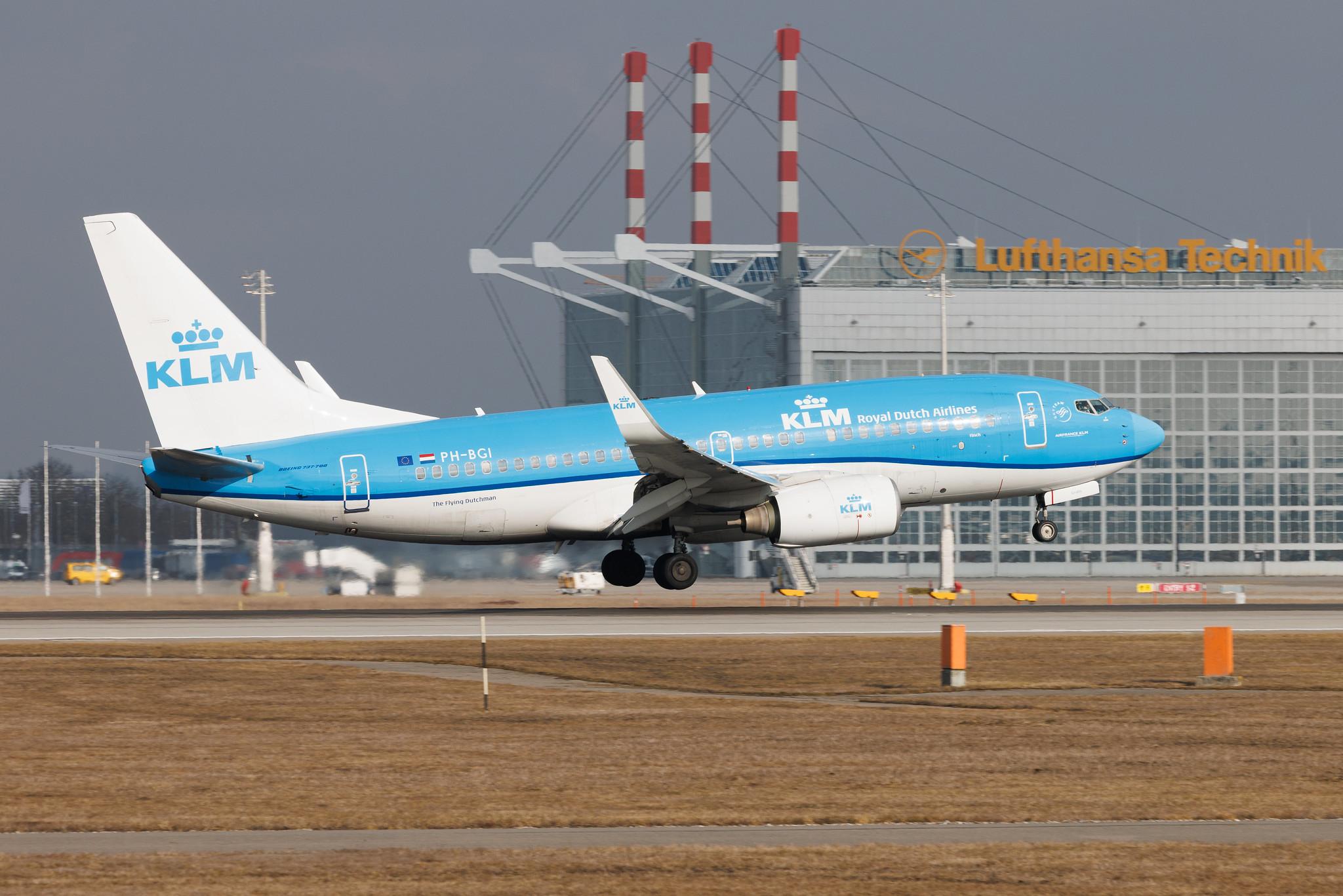 Munich Airport: KLM (KL / KLM) | Boeing 737-7K2 B737 | PH-BGI | MSN 30364