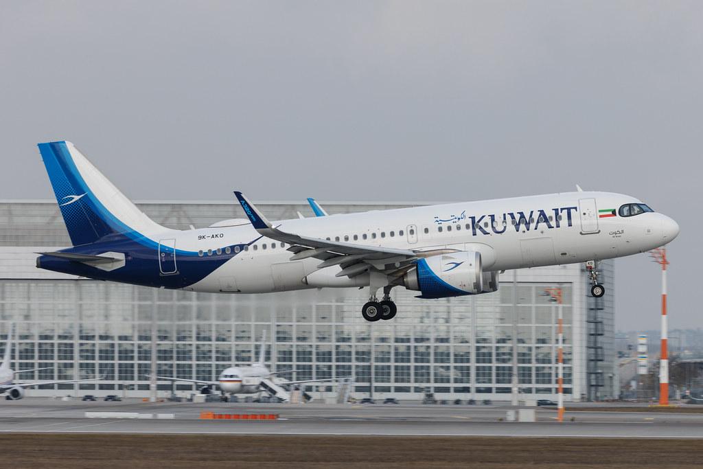 Munich Airport: Kuwait Airways (KU / KAC) | Airbus A320-251N A20N | 9K-AKO | MSN 10082