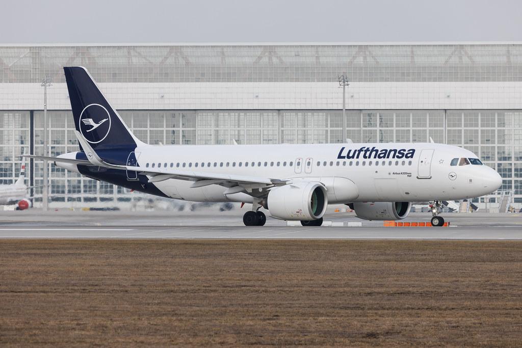Munich Airport: Lufthansa (LH / DLH) | Airbus A320-271N A20N | D-AINU | MSN 8728
