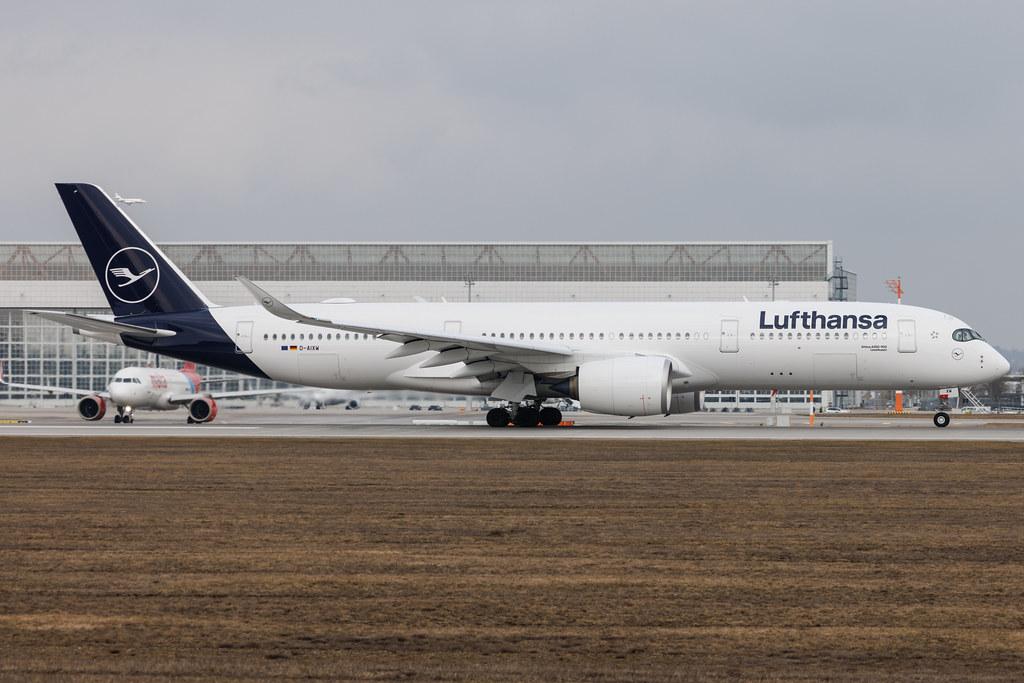 Munich Airport: Lufthansa (LH / DLH) | Airbus A350-941 A359 | D-AIXW | MSN 663
