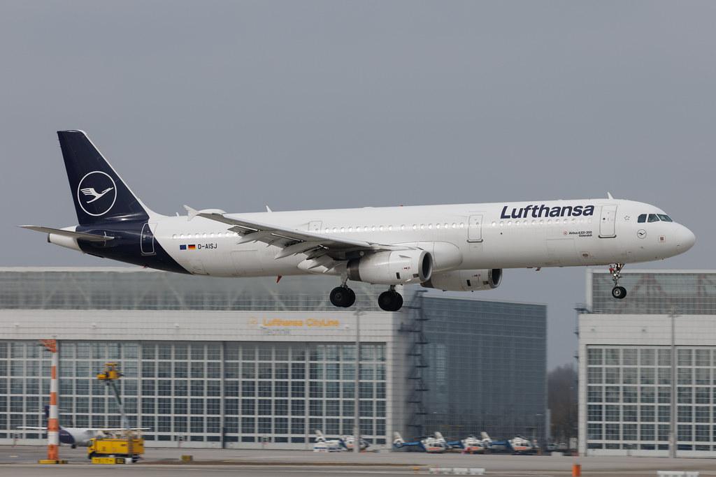Munich Airport: Lufthansa (LH / DLH) | Airbus A321-231 A321 | D-AISJ | MSN 3360