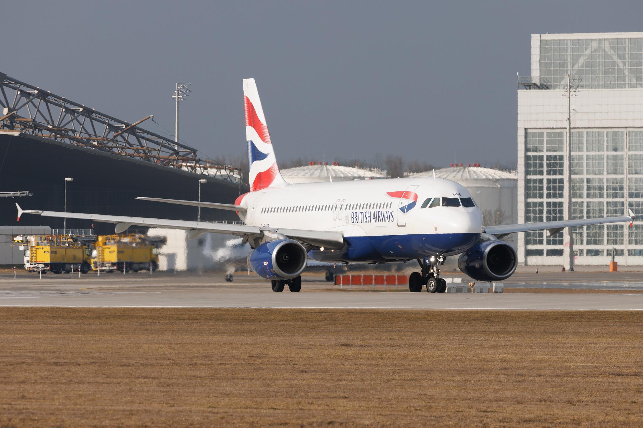 Munich Airport: British Airways (BA / BAW) | Airbus A320-232 A320 | G-EUUE | MSN 1782