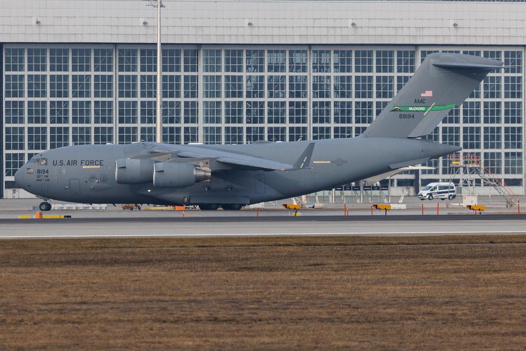 Munich Airport: United States - Air Force (RCH) |  Boeing C-17A Globemaster III C17 |  07-7175 | MSN P-175