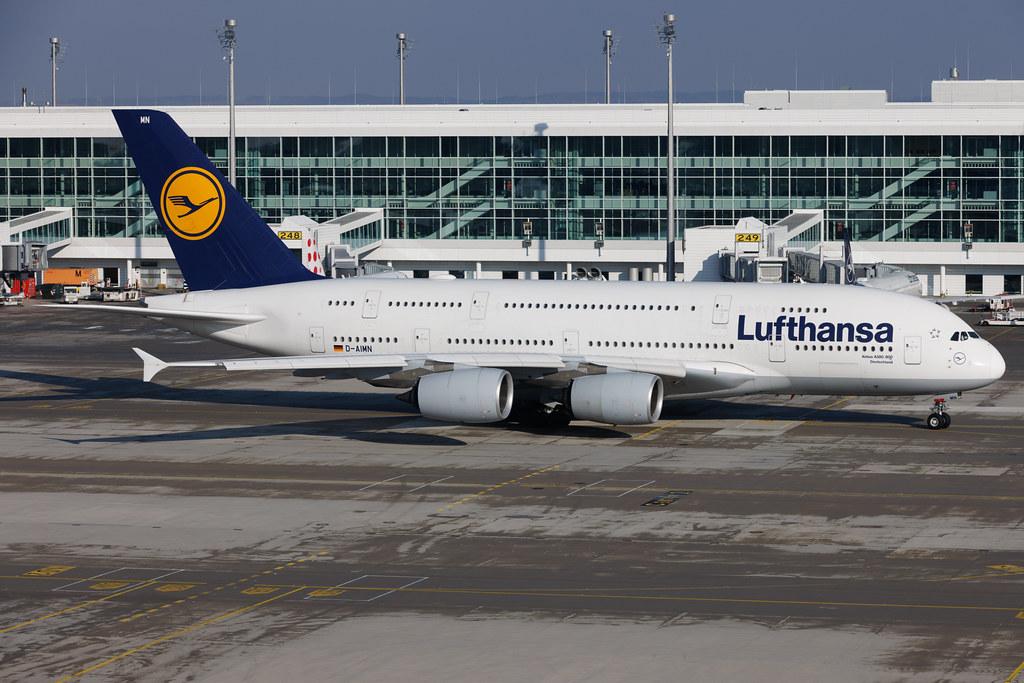 Munich Airport: Lufthansa (LH / DLH) | Airbus A380-841 A388 | D-AIMN | MSN 177