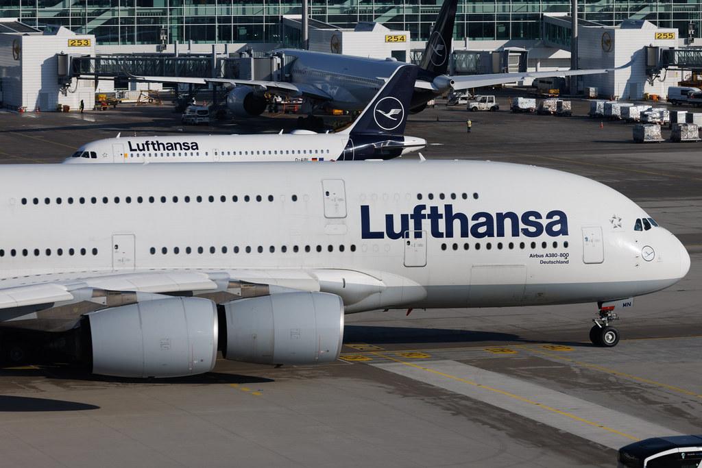 Munich Airport: Lufthansa (LH / DLH) | Airbus A380-841 A388 | D-AIMN | MSN 177