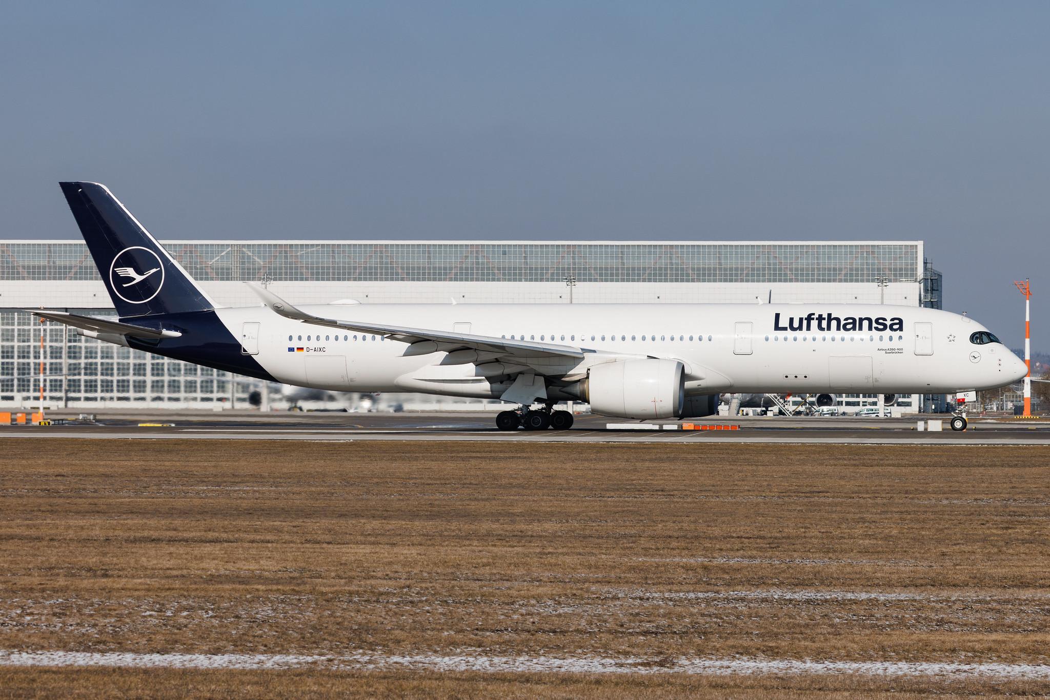 Munich Airport: Lufthansa (LH / DLH) | Airbus A350-941 A359 | D-AIXC | MSN 087