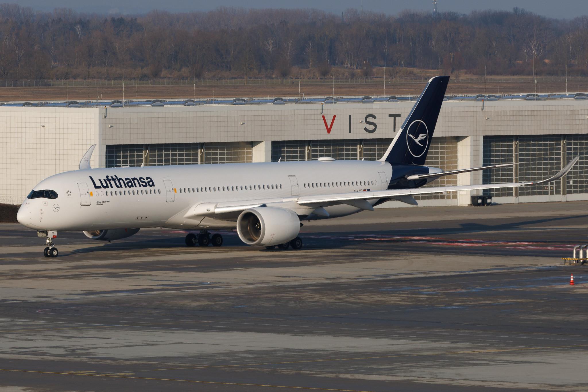 Munich Airport: Lufthansa (LH / DLH) | Airbus A350-941 A359 | D-AIVD | MSN 280
