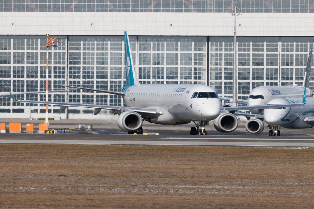 Munich Airport: Air Dolomiti (EN / DLA) | Embraer E195LR E195 | I-ADJO | MSN 19000280