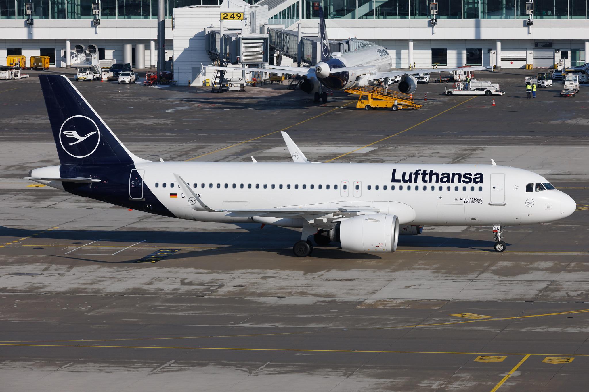 Munich Airport: Lufthansa (LH / DLH) | Airbus A320-271N A20N | D-AINX | MSN 9251
