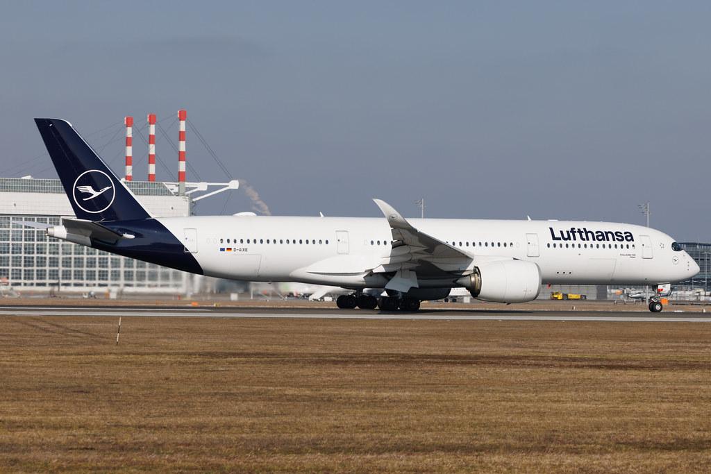 Munich Airport: Lufthansa (LH / DLH) | Airbus A350-941 A359 | D-AIXE | MSN 136