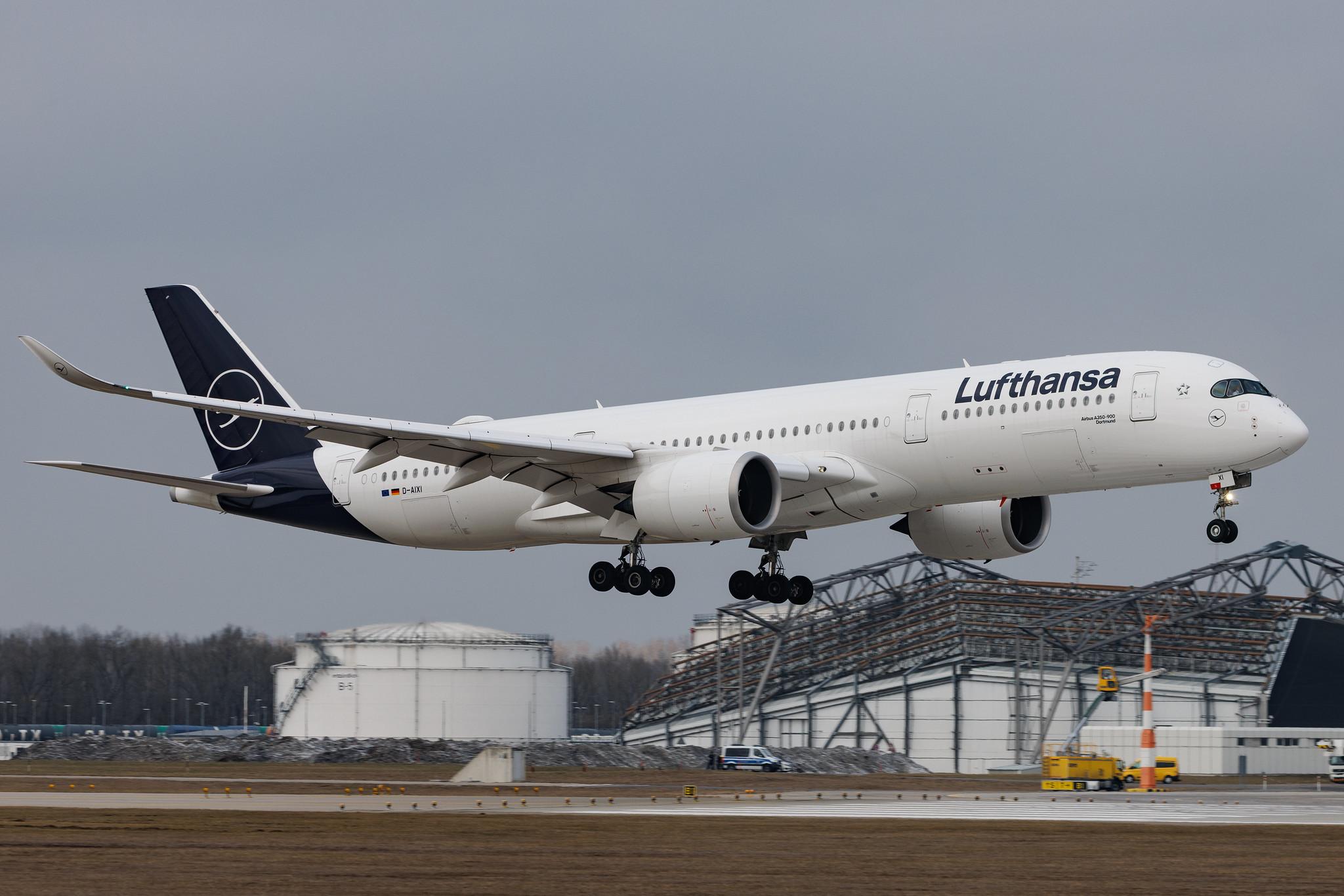 Munich Airport: Lufthansa (LH / DLH) | Airbus A350-941 A359 | D-AIXI | MSN 202