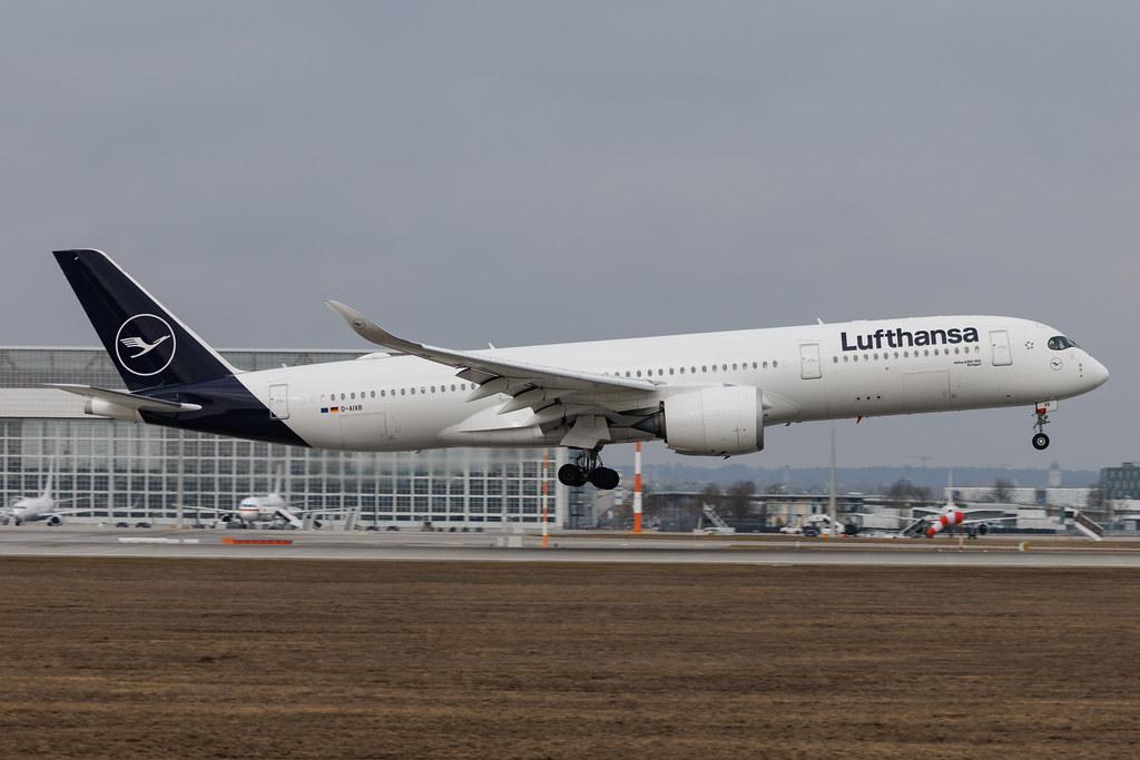 Munich Airport: Lufthansa (LH / DLH) | Airbus A350-941 A359 | D-AIXB | MSN 080