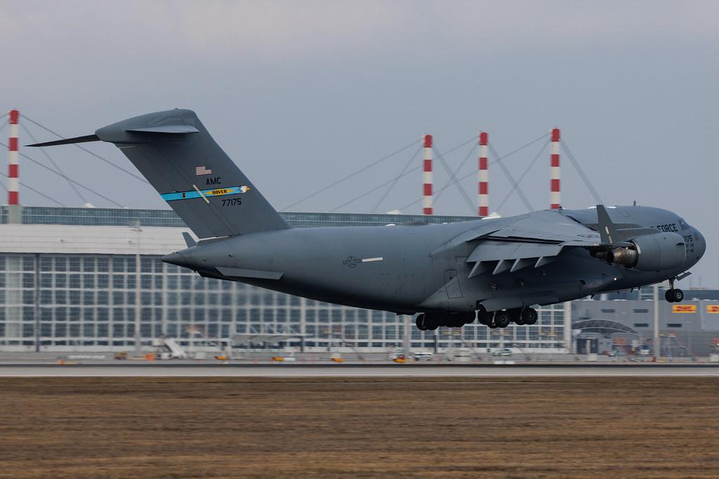 Munich Airport: United States - Air Force (RCH) | Boeing C-17A Globemaster III C17 | 07-7175 | MSN P-175