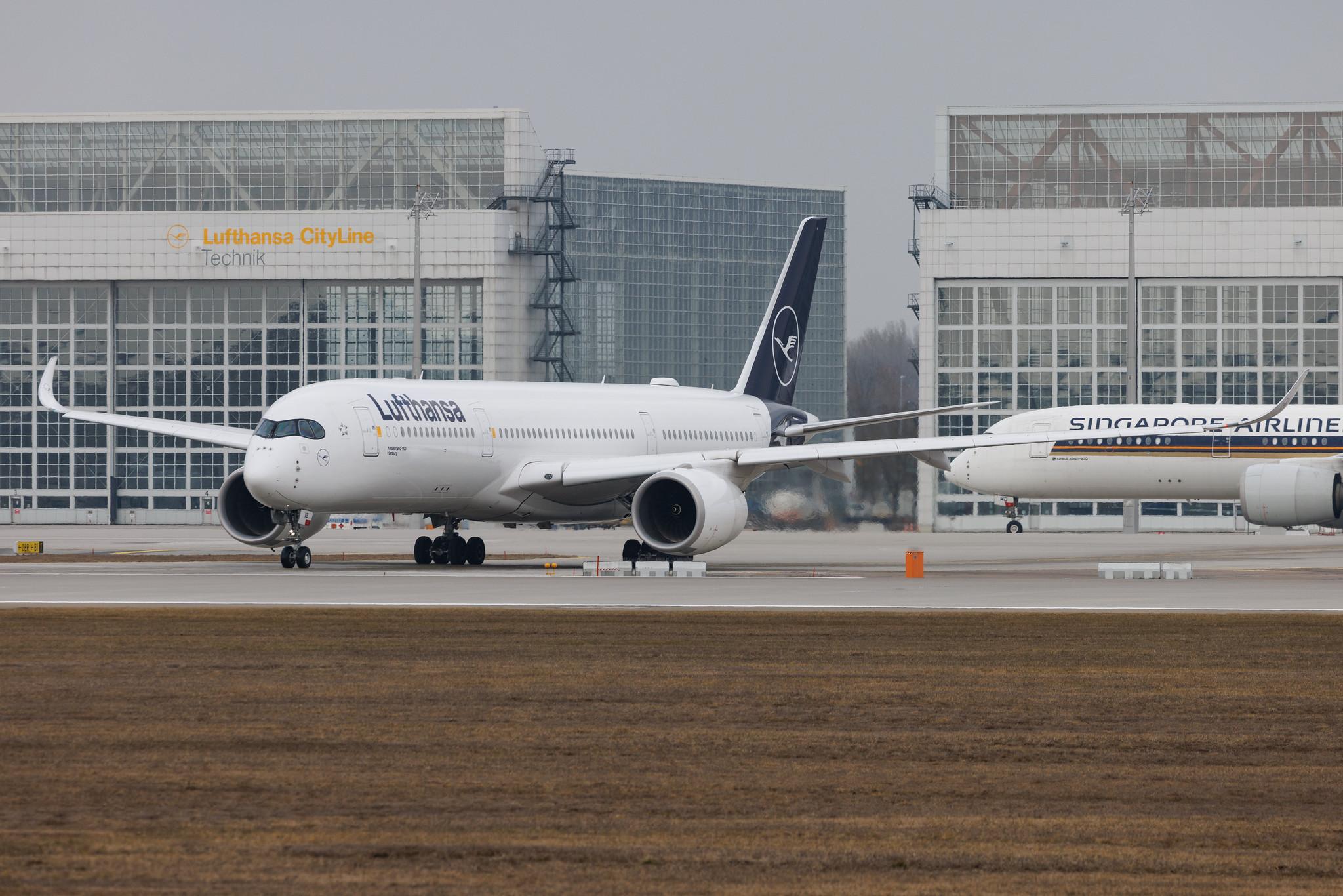 Munich Airport: Lufthansa (LH / DLH) | Airbus A350-941 A359 | D-AIVB | MSN 236