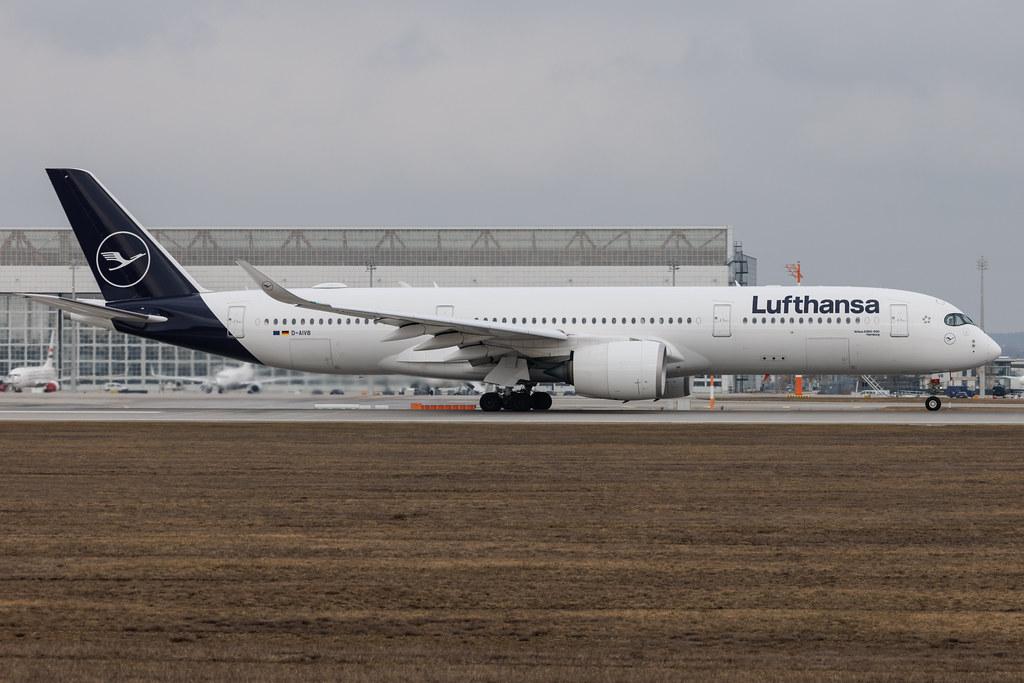 Munich Airport: Lufthansa (LH / DLH) | Airbus A350-941 A359 | D-AIVB | MSN 236