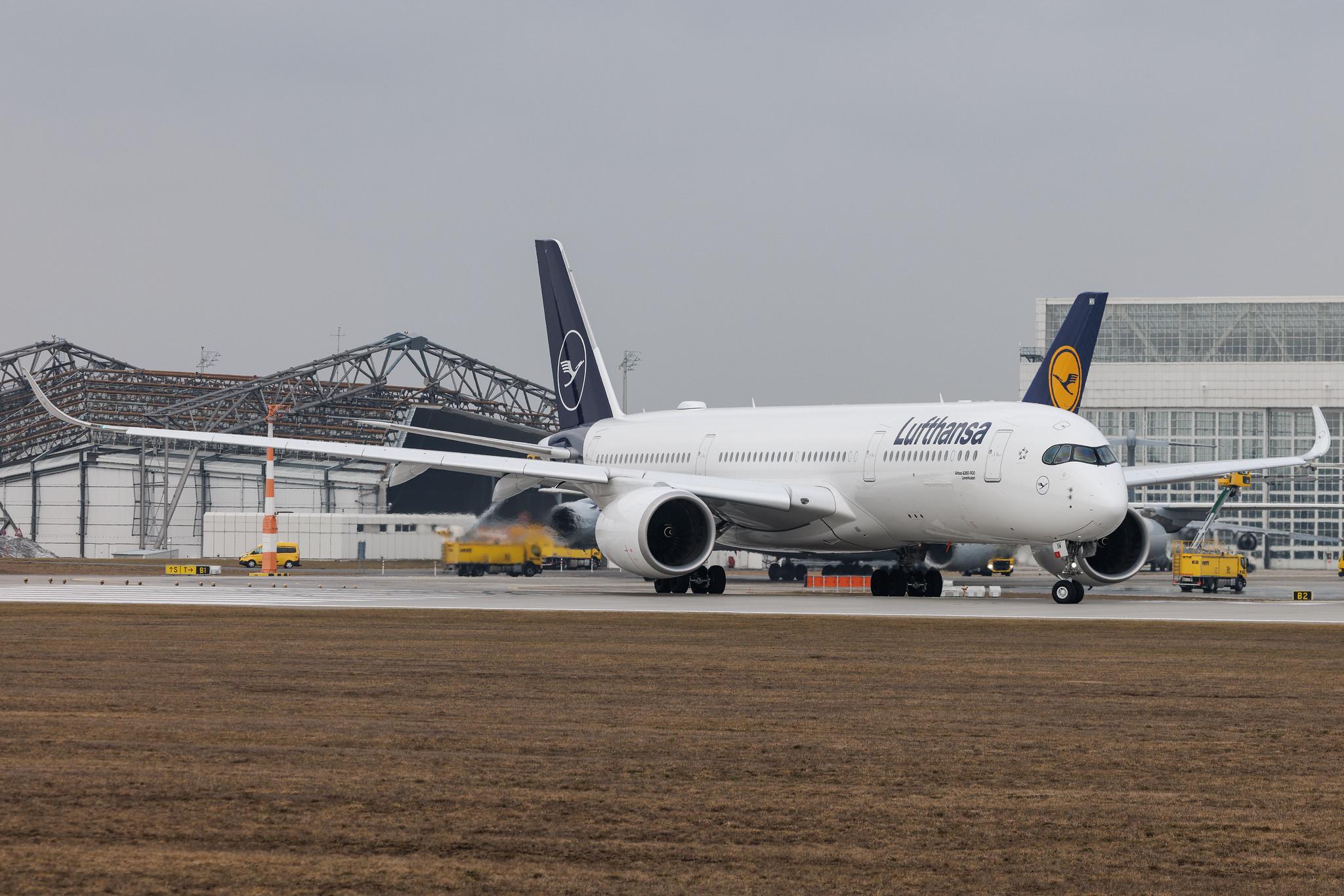 Munich Airport: Lufthansa (LH / DLH) | Airbus A350-941 A359 | D-AIXW | MSN 663