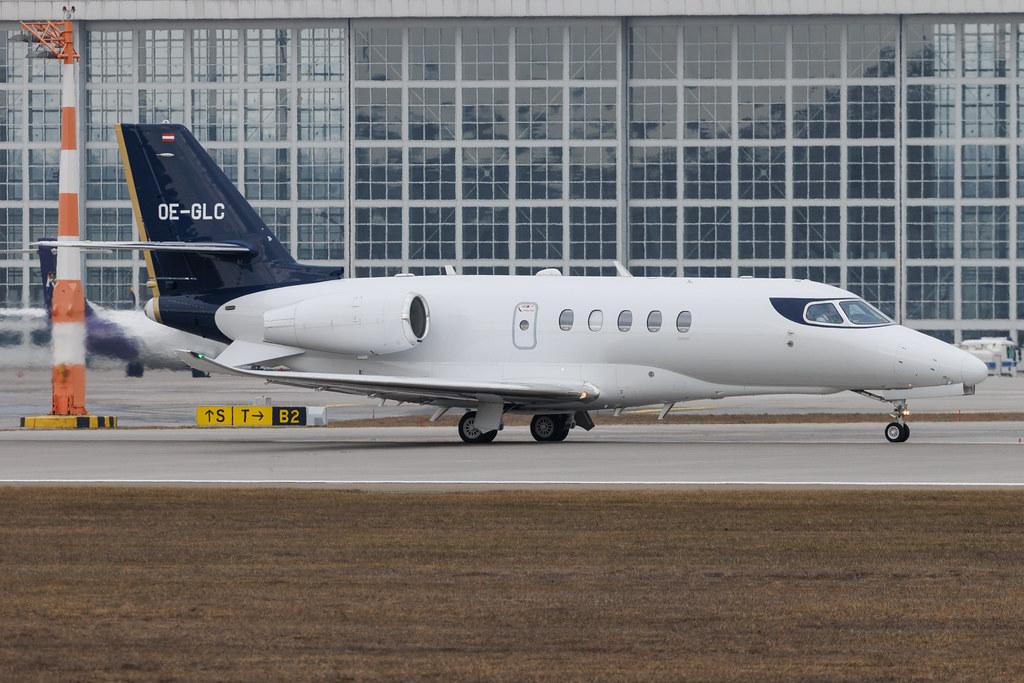 Munich Airport: International Jet Management (IJM) |  Cessna Citation Latitude C68A | OE-GLC | MSN 680A0235