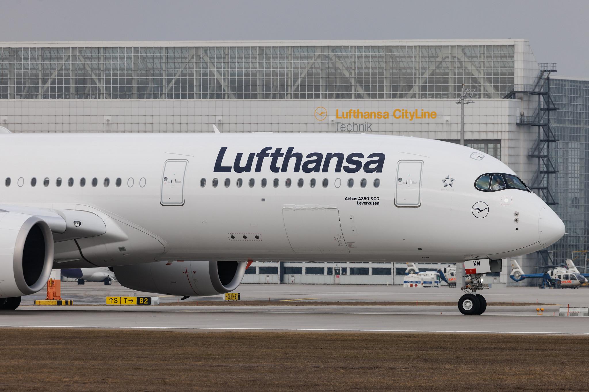 Munich Airport: Lufthansa (LH / DLH) | Airbus A350-941 A359 | D-AIXW | MSN 663