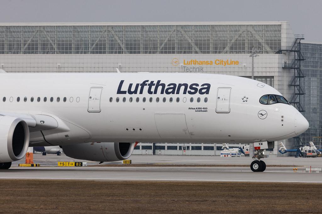 Munich Airport: Lufthansa (LH / DLH) | Airbus A350-941 A359 | D-AIXW | MSN 663